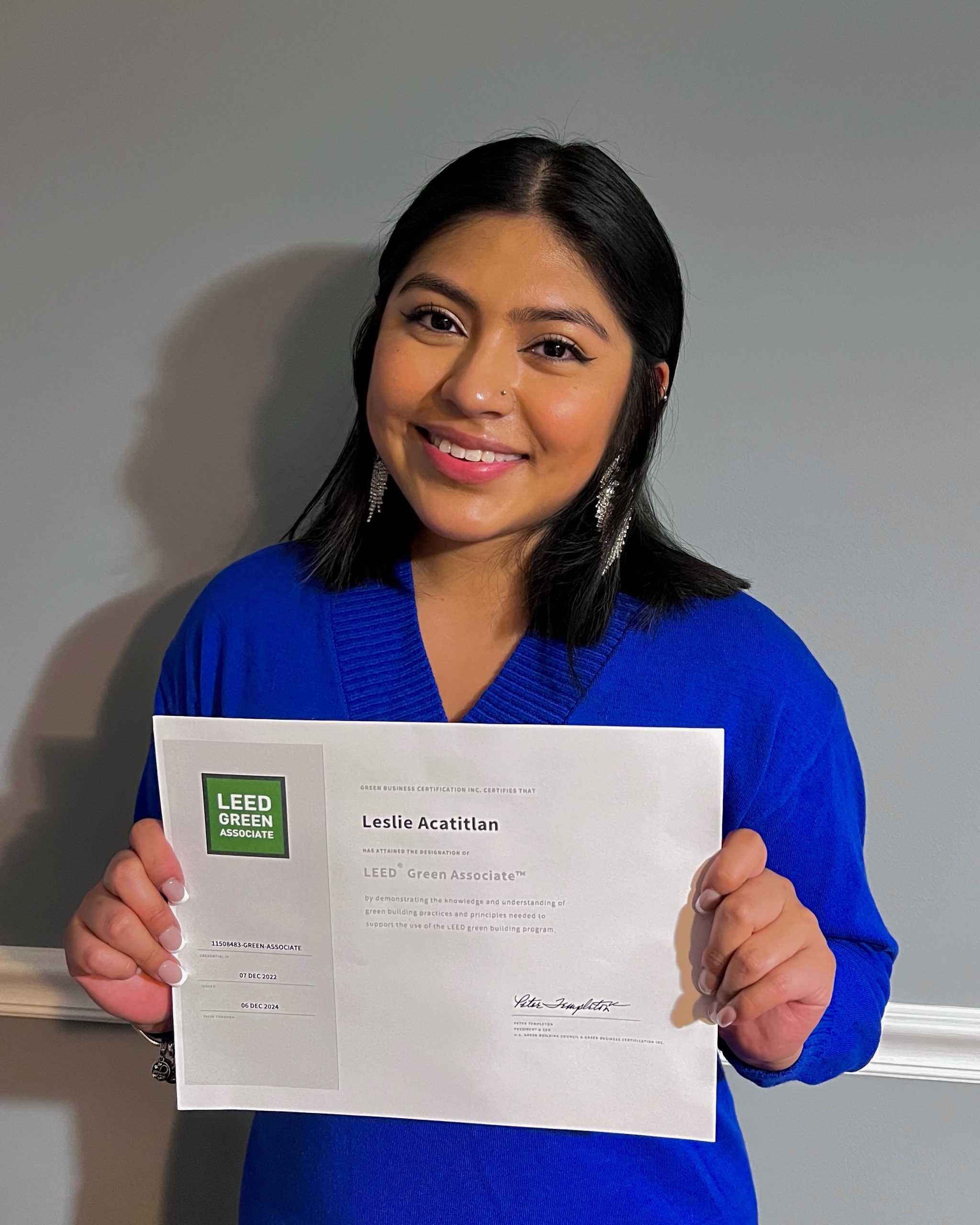 Featured Image for Congratulations, Leslie!